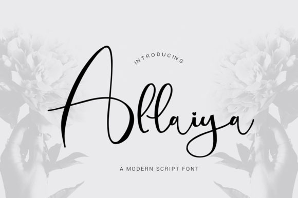 Allaiya: A Script Font for Love and Joy