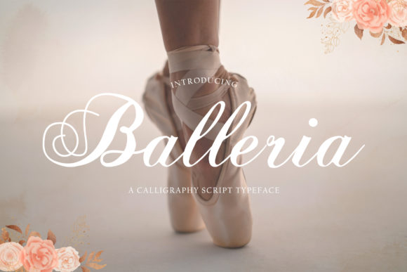 Balleria: A Classy Script Font for Web Design