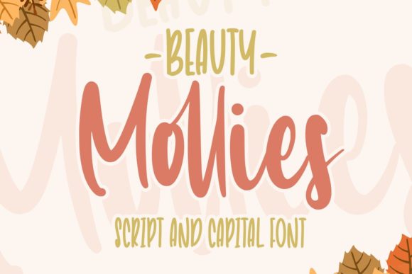 Beauty Mollies Font for Creative Design