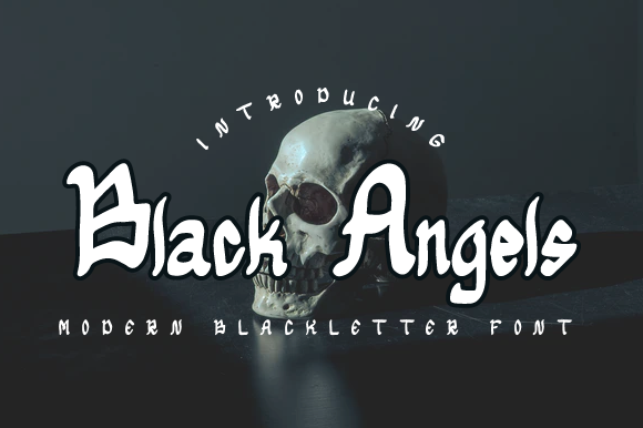 Black Angels Font Review