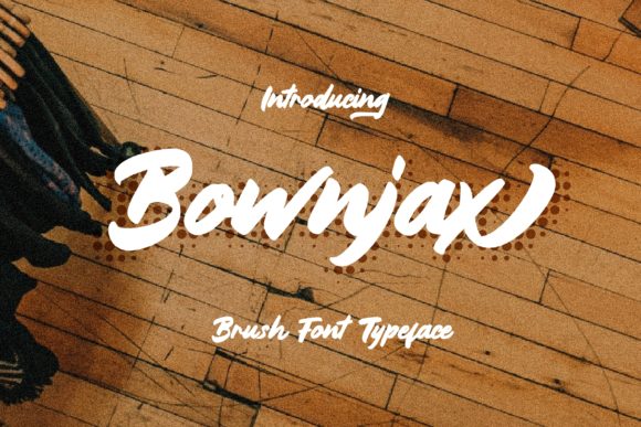 Bownjax: A Handwritten Font for Business Brilliance