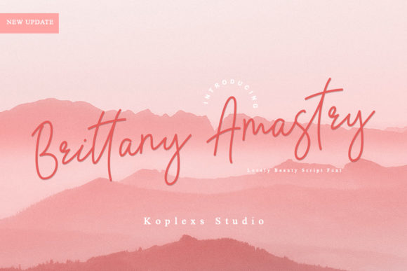 Brittany Amastry Font for Business Branding