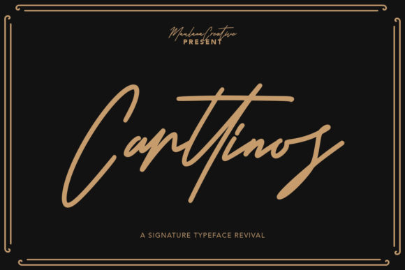 Carttinos Font: Elegant Handwritten Style