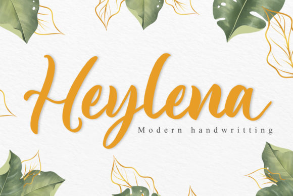 Heylena Font: Elegant Script for Designers