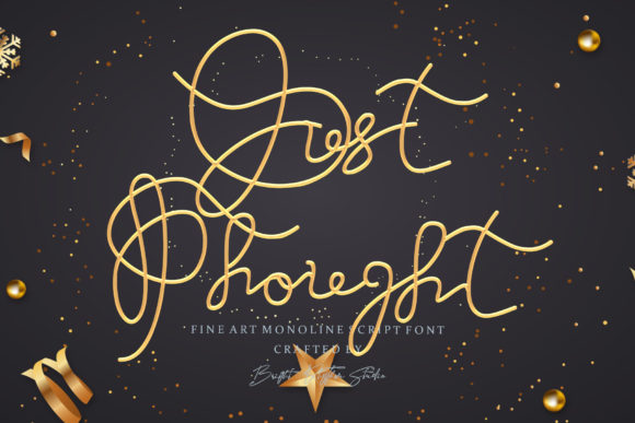 Just Thought Font for Business Branding