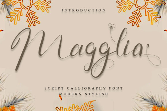 Magglia Font for Creative Makers