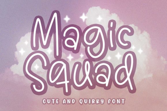 Magic Squad Font for Creative Design