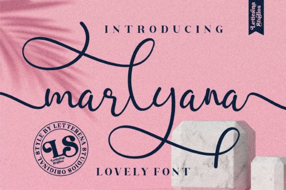 Marlyana: Handwritten Font for Web Design