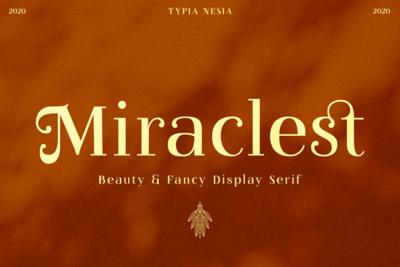 Miraclest: A Serif Font for Elegant Design