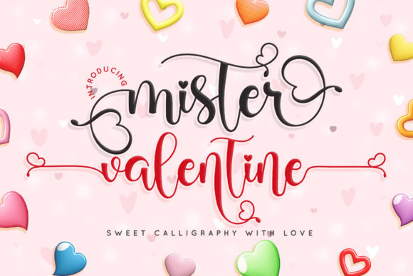Mister Valentine Font for Romantic Design