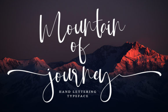 Mountain of Journey Font Review