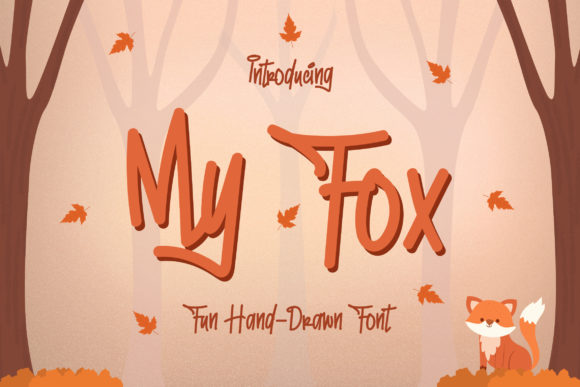 My Fox Font for Creative Brands