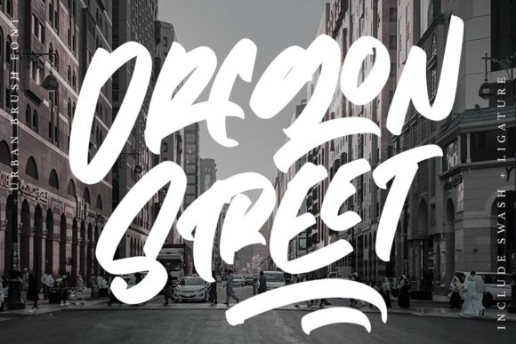 Oregon Street Font: Bold & Beautiful