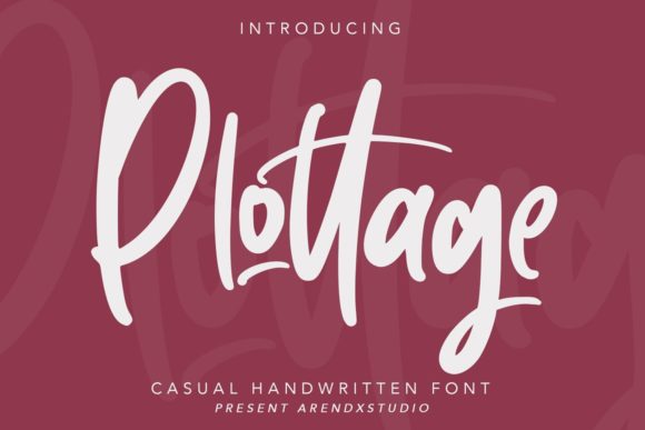 Plottage Font for Bold Branding