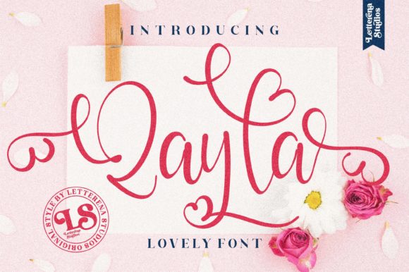 Qayla: A Handwritten Font for Business Brilliance