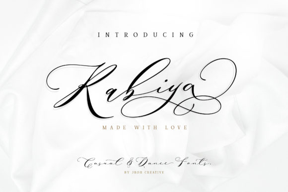 Rabiya: A Delicate Handwritten Font for Branding