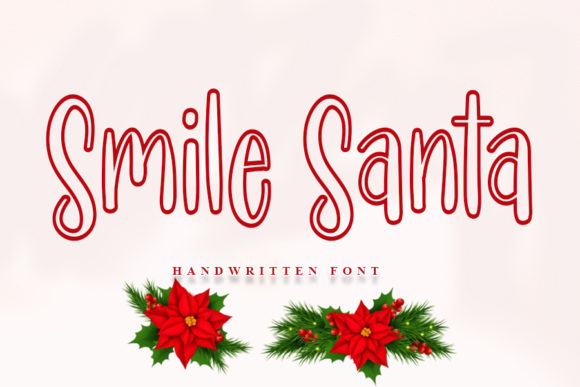 Smile Santa Font for Creative Projects