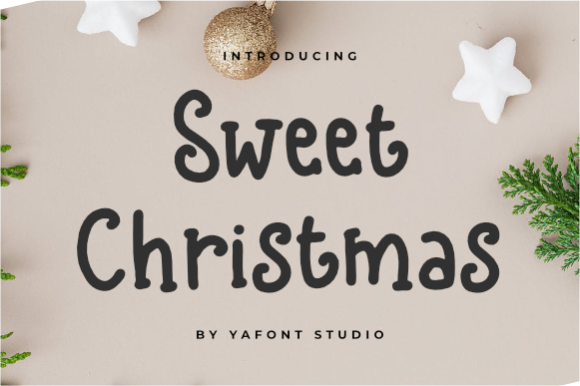 Sweet Christmas Font for Business