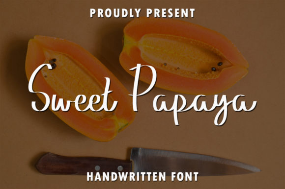 Sweet Papaya Font for Web Design