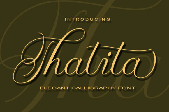 Thalita Font: Elegant Script for Designers
