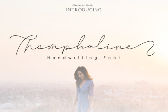 Thampholine: A Handwritten Font for Elegant Design