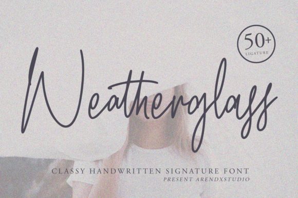 Weatherglass Font for Business Branding